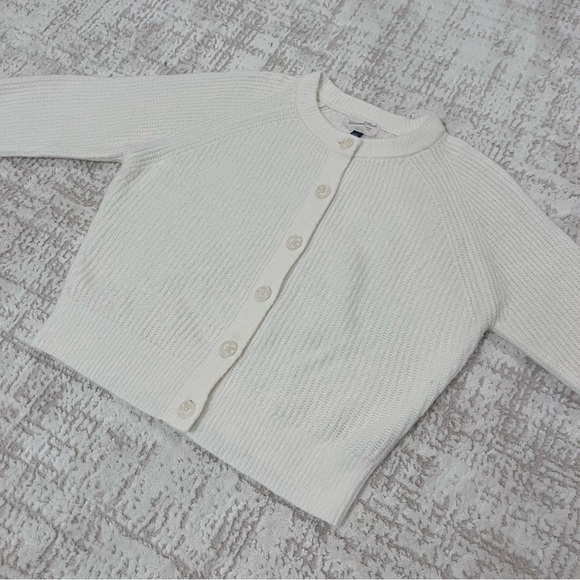 Cream Button Up Cardigan Universal Thread Large - Picture 4 of 5